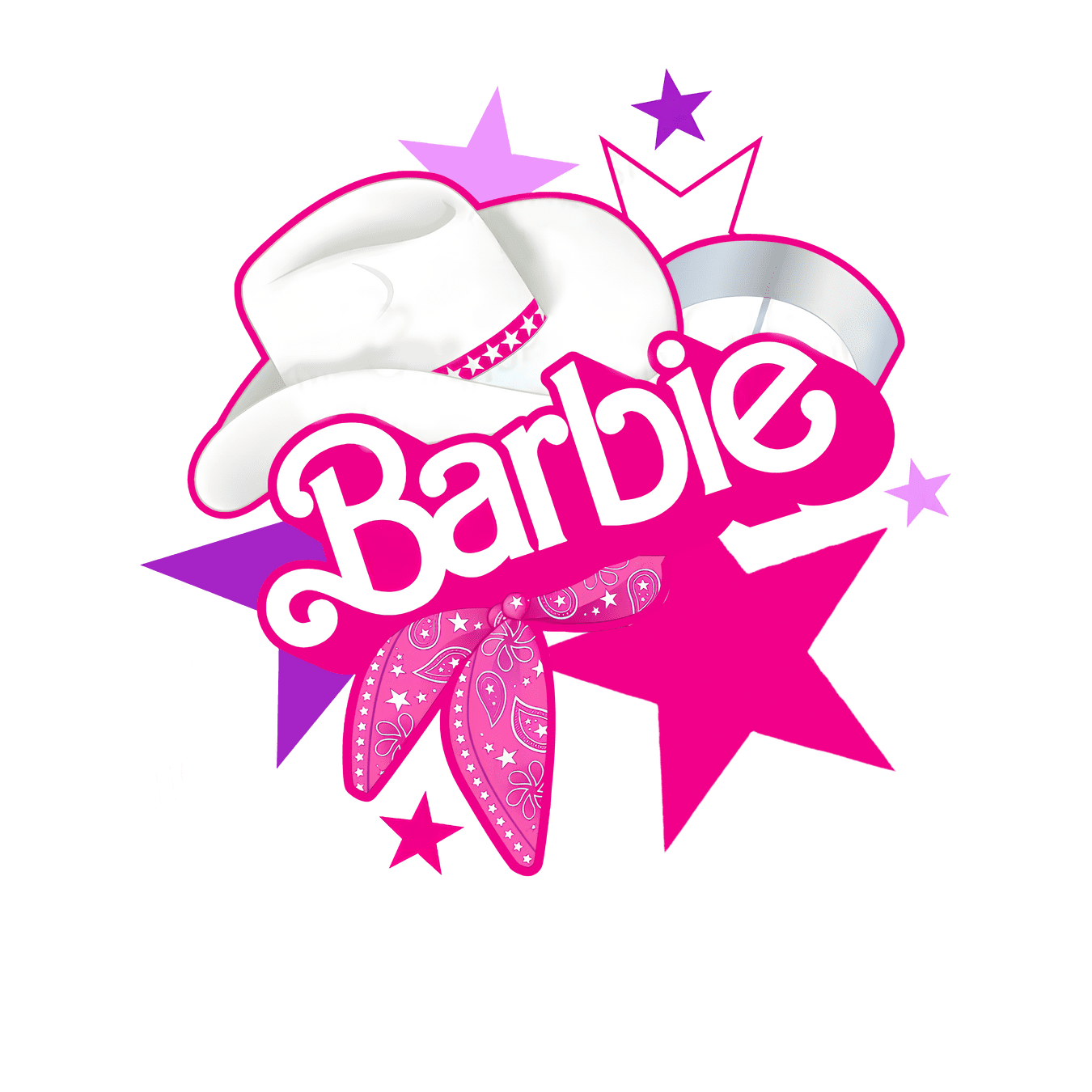 BRB23 Barbie Full Color DTF Transfer - Pro DTF Transfers