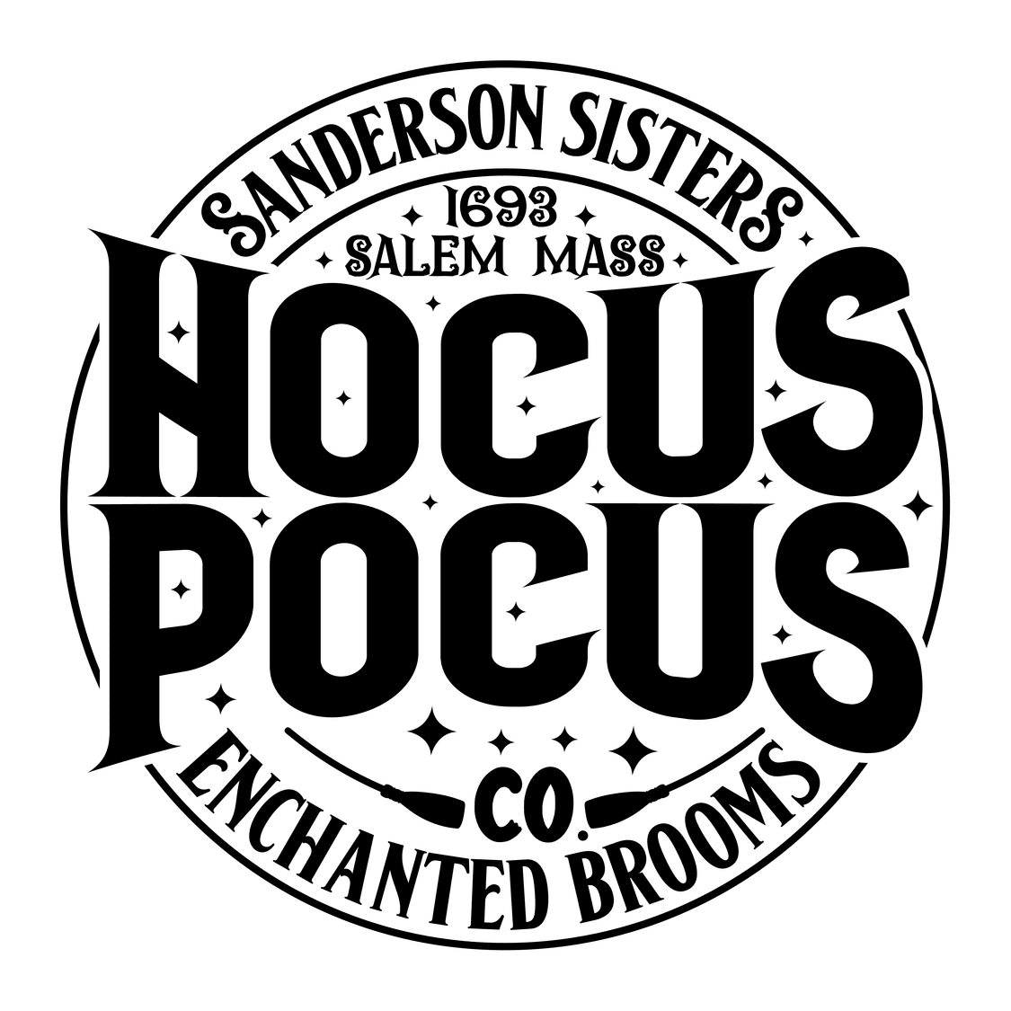 HW106 Hocus Pocus Full Color DTF Transfer - Pro DTF Transfers