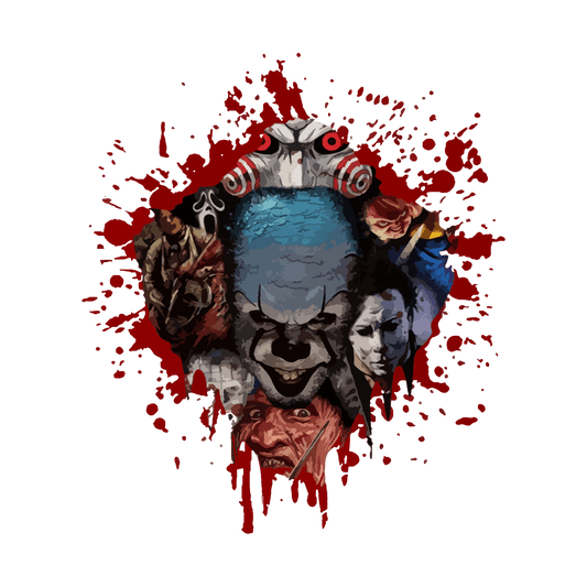 HW39 Halloween IT of Fall Full Color DTF Transfer - Pro DTF Transfers