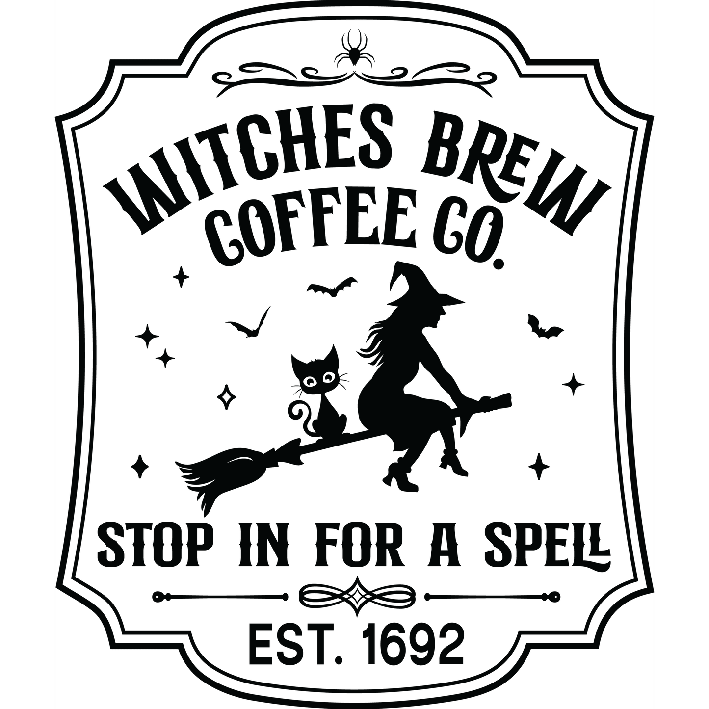 HW96 Witches Brew Full Color DTF Transfer - Pro DTF Transfers