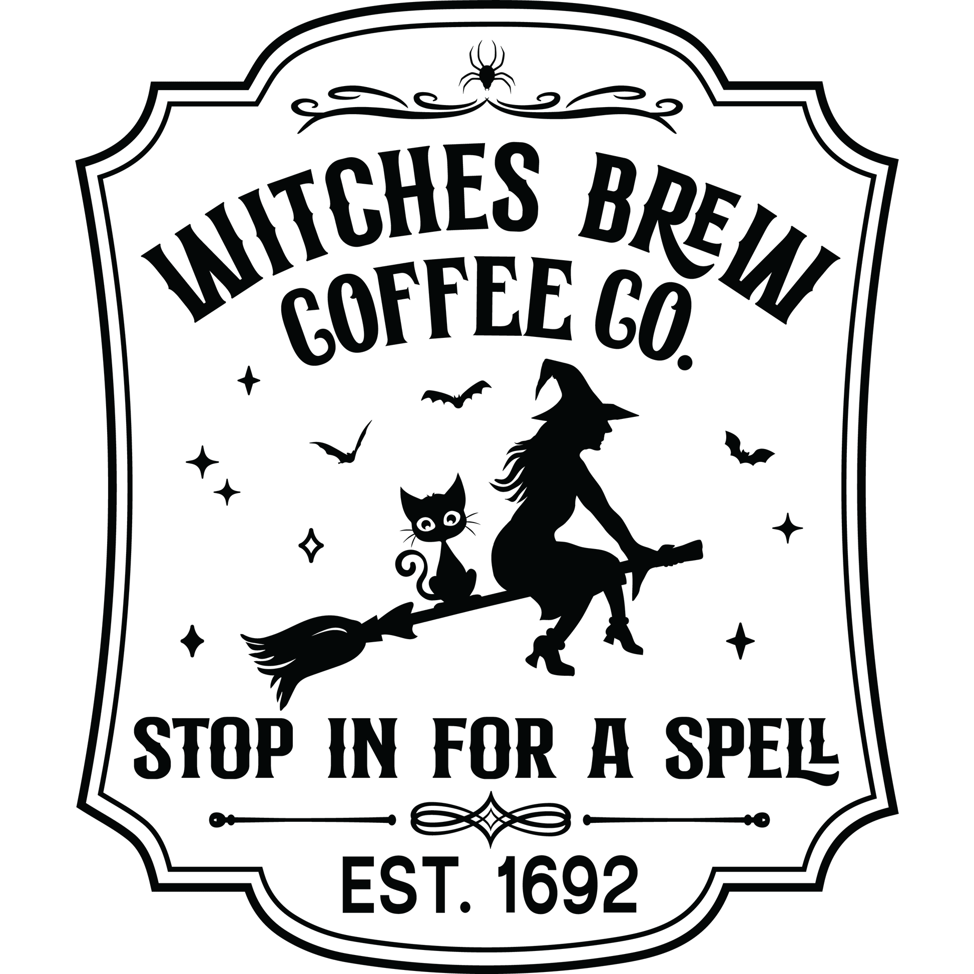 HW96 Witches Brew Full Color DTF Transfer - Pro DTF Transfers