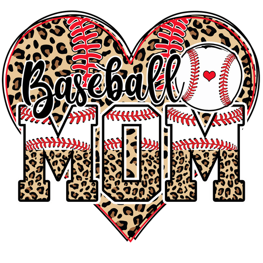 S1 BaseBall MoM 1 Full Color DTF Transfer - Pro DTF Transfers