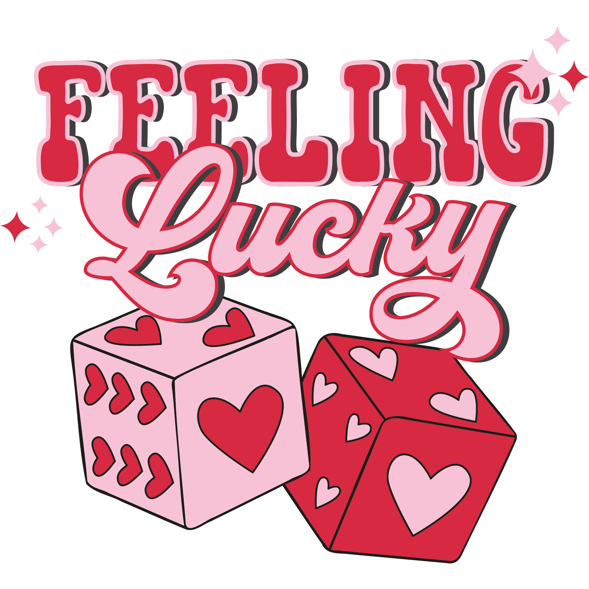 Feeling Lucky Full Color Transfer - Pro DTF Transfers