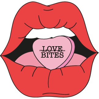 VD20 Love Bites Full Color Transfer - Pro DTF Transfers
