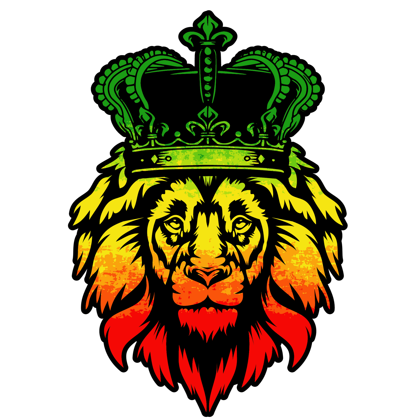 BH139 Lion Full Color DTF Transfer - Pro DTF Transfers