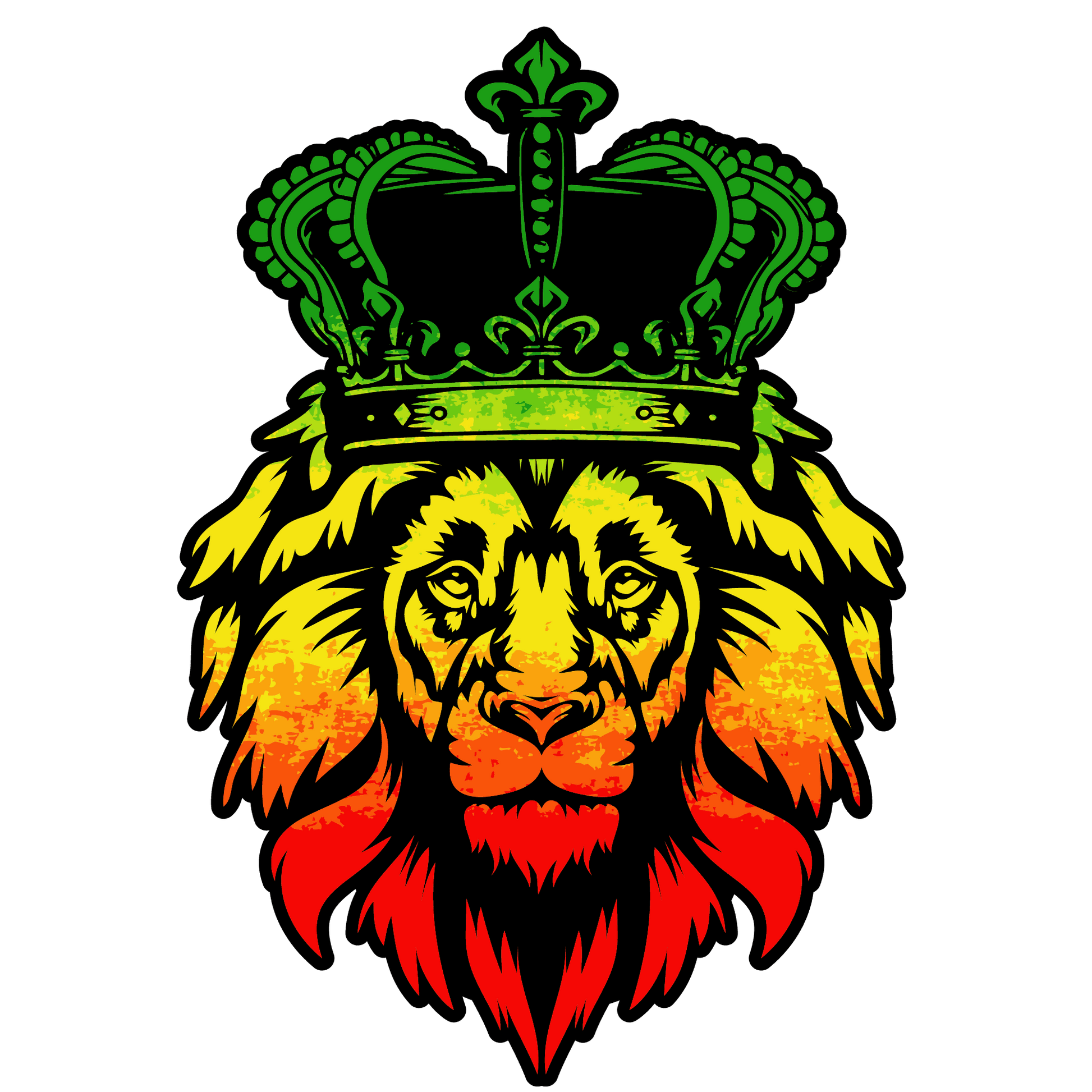 BH139 Lion Full Color DTF Transfer - Pro DTF Transfers