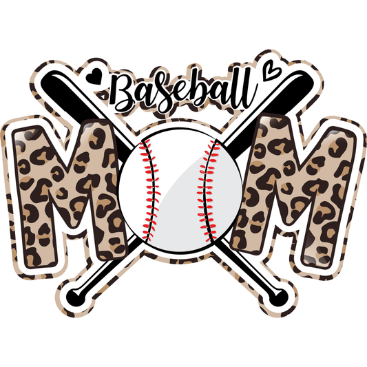 S12 BaseBall MoM 2 Full Color DTF Transfer - Pro DTF Transfers