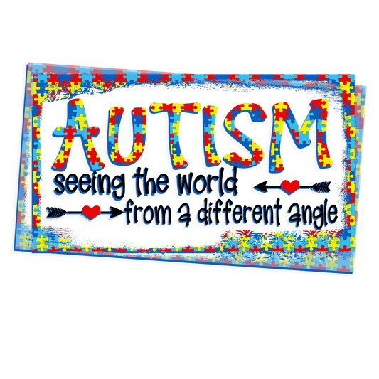 AA10 Autism 11 Full Color DTF Transfer - Pro DTF Transfers