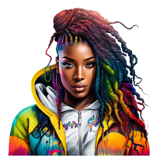 BH99 Dread Princess Full Color DTF Transfer - Pro DTF Transfers
