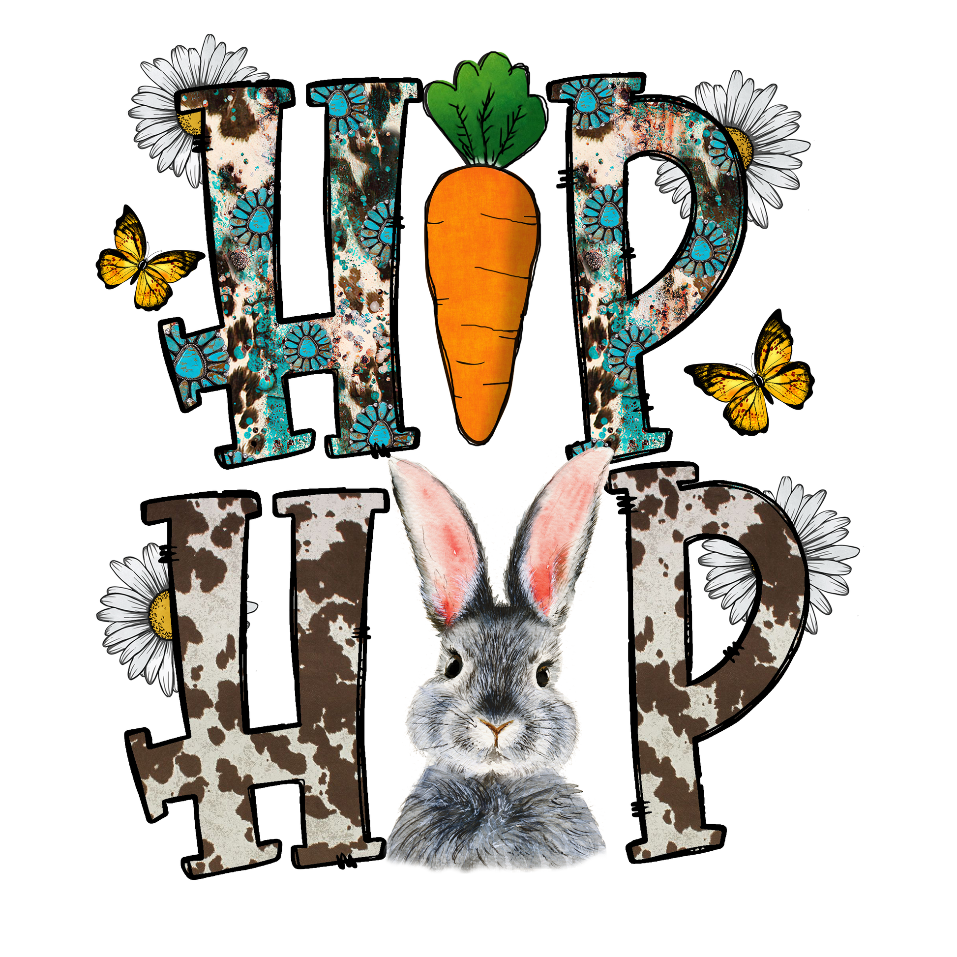 E48 Hip Hop Full Color DTF Transfer - Pro DTF Transfers