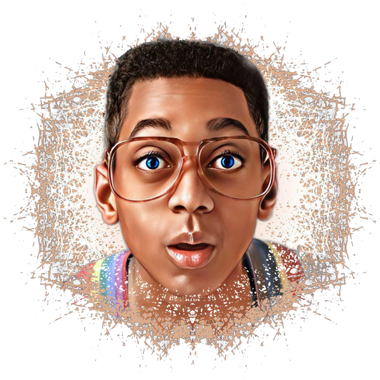HH59 Steve Urkle Full Color DTF Transfer - Pro DTF Transfers