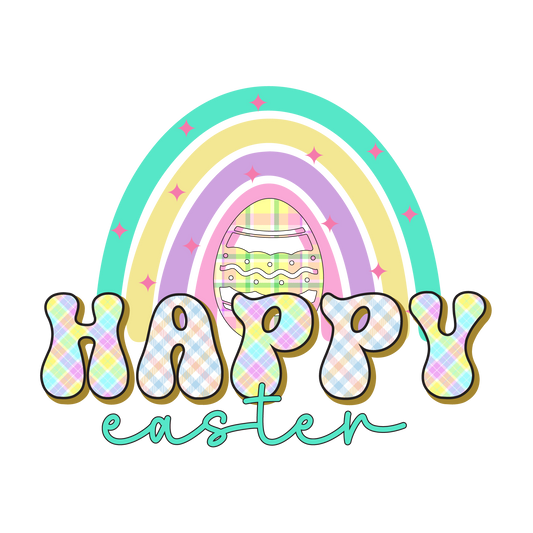 HappY Easter 2 Full Color DTF Transfer - Pro DTF Transfers