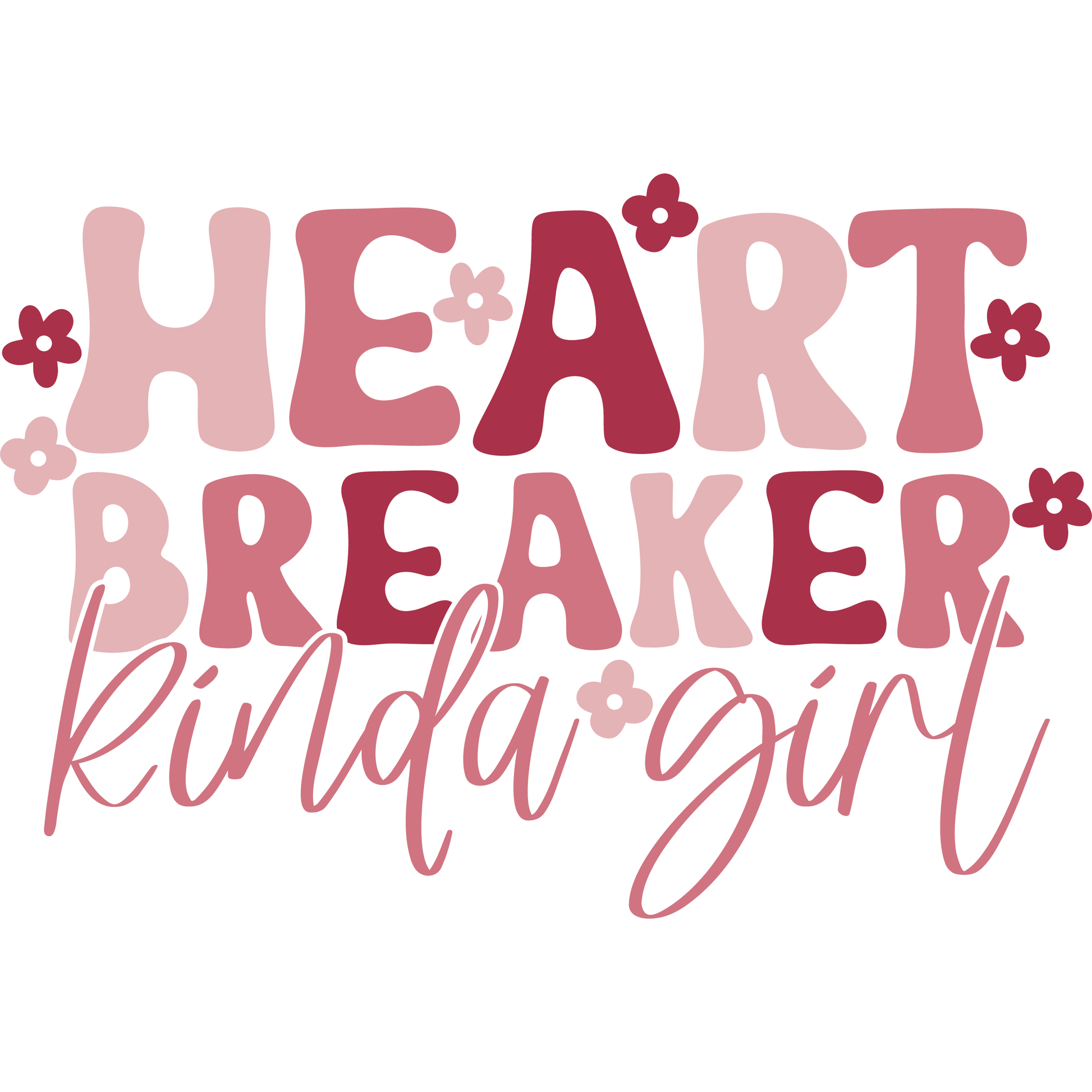 Heart Breaker Full Color Transfer - Pro DTF Transfers