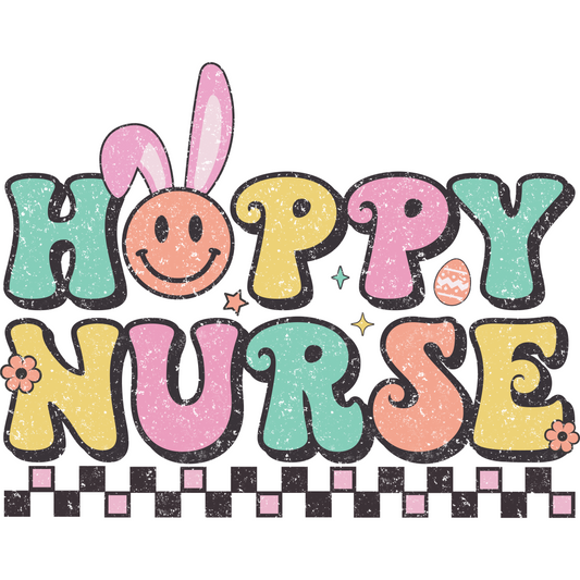 Easter Nurse 6 Full Color DTF Transfer - Pro DTF Transfers