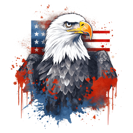 J78 Eagle Full Color DTF Transfer - Pro DTF Transfers