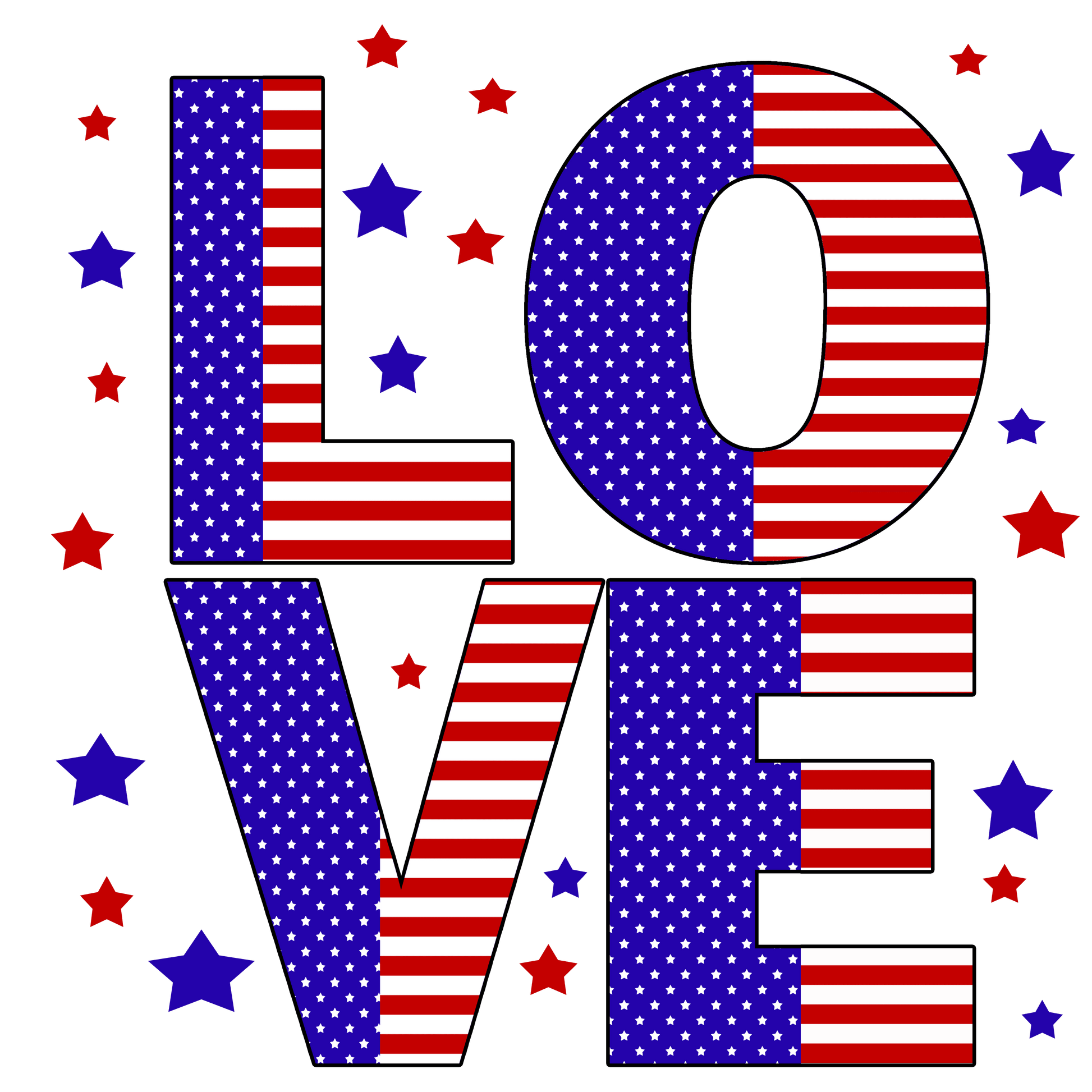 J8 Love Full Color DTF Transfer - Pro DTF Transfers