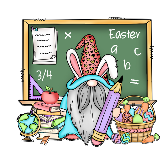 Teacher Easter 3 Full Color DTF Transfer - Pro DTF Transfers