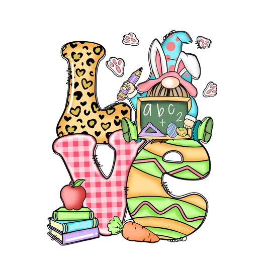 Easter Love 4 Full Color DTF Transfer - Pro DTF Transfers