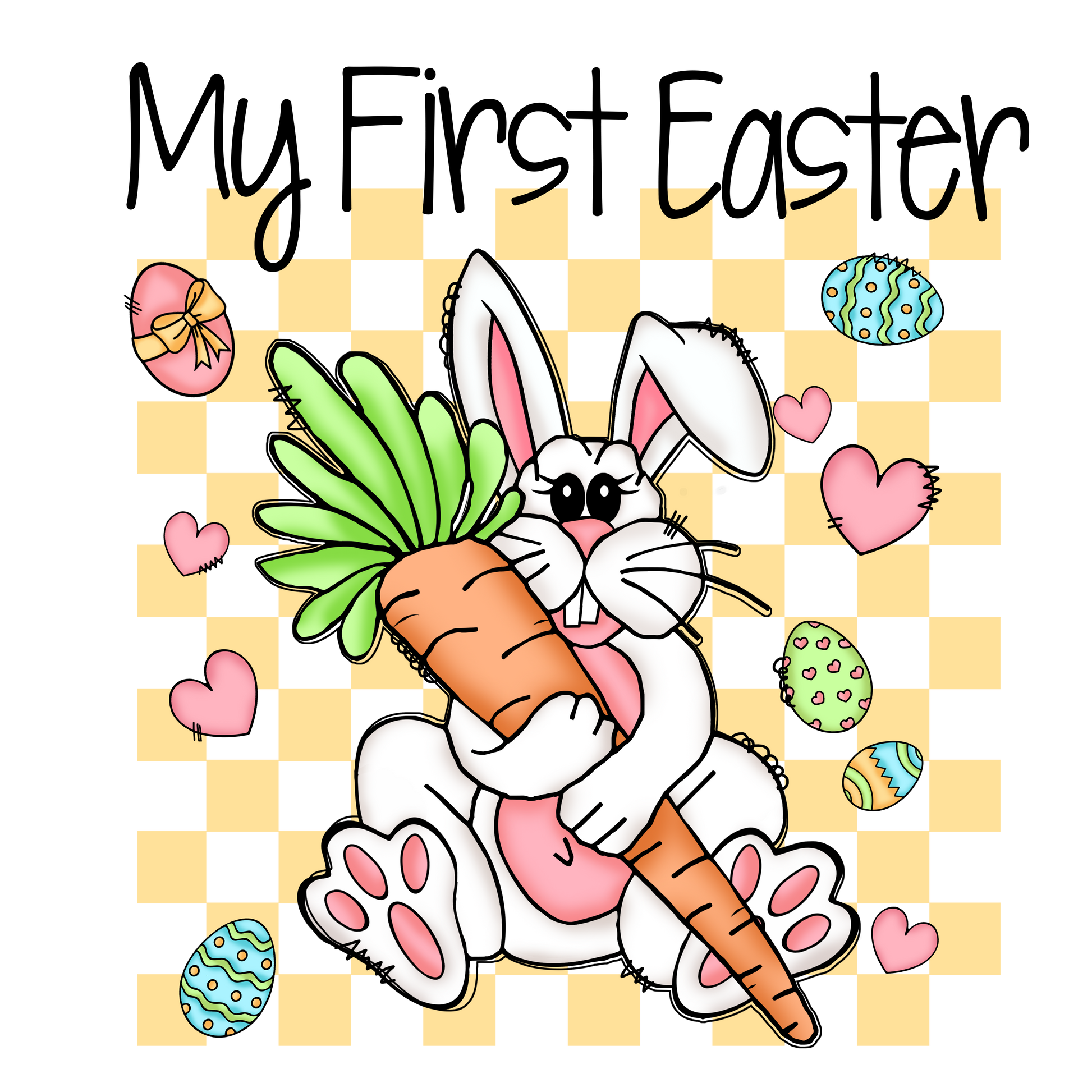 E87 My 1st Easter Infant Full Color DTF Transfer - Pro DTF Transfers