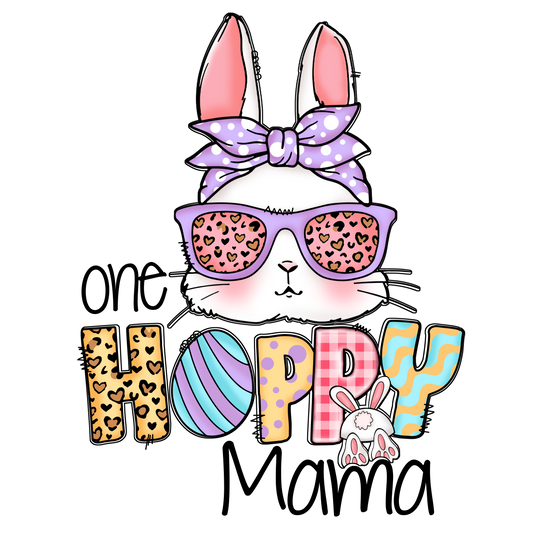 E93 Easter Mama 4 Full Color DTF Transfer - Pro DTF Transfers