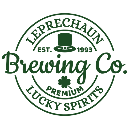 Leprechaun Brewing Full Color DTF Transfer - Pro DTF Transfers