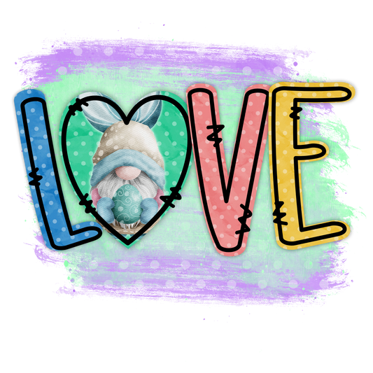 E101 Easter Love 6 Full Color DTF Transfer - Pro DTF Transfers