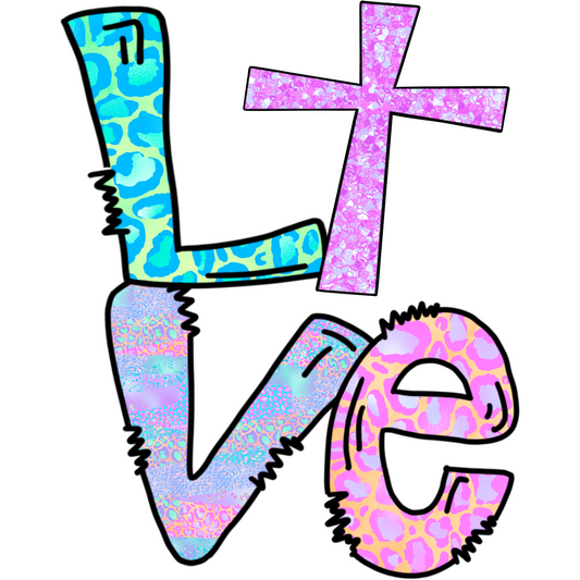 Easter Love 5 Full Color DTF Transfer - Pro DTF Transfers