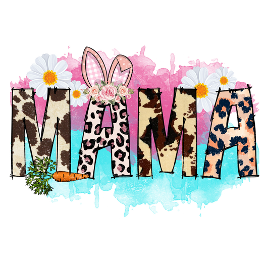 E103 Easter Mama 2 Full Color DTF Transfer - Pro DTF Transfers