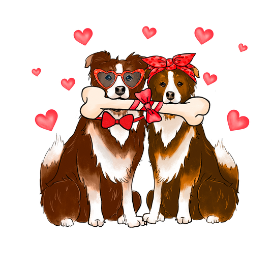 Dog Love Full Color Transfer - Pro DTF Transfers