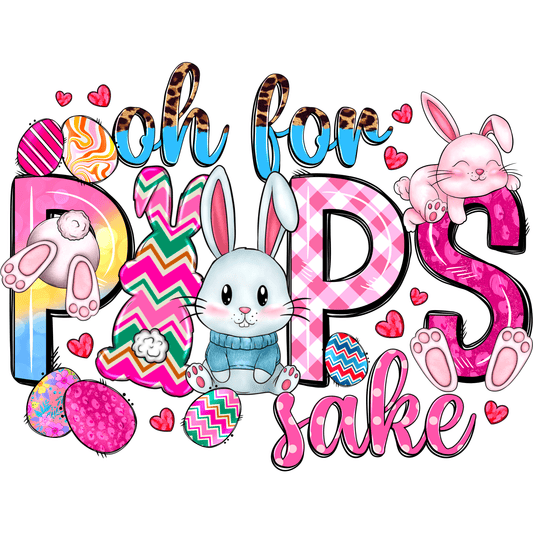 E104 For Peeps Sake Full Color DTF Transfer - Pro DTF Transfers