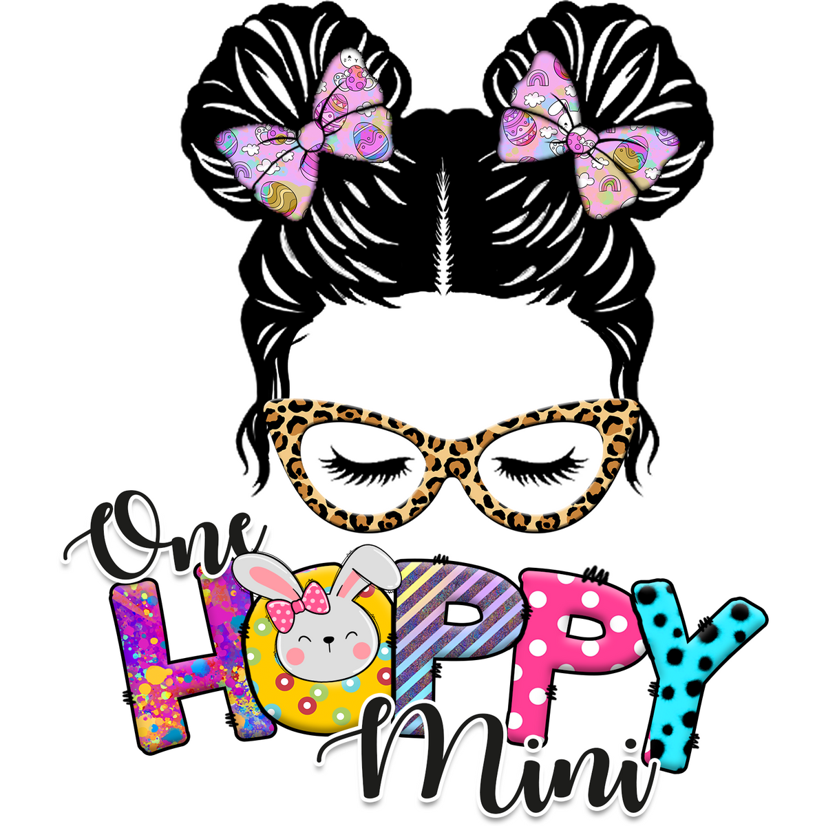 Hoppy Mini HoppY Mini Full Color DTF Transfer | Pro DTF Transfers