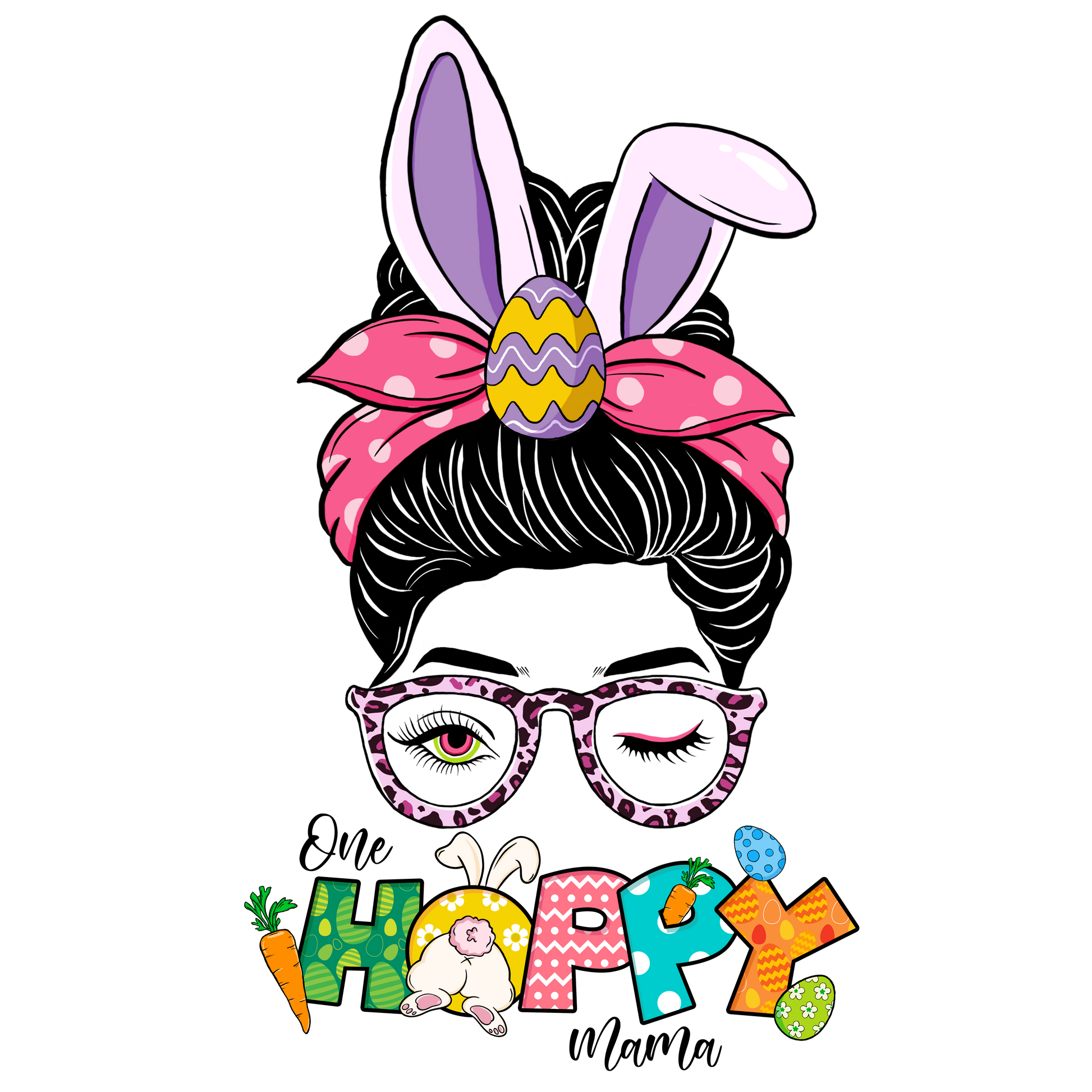 Easter Mama 3 Full Color DTF Transfer - Pro DTF Transfers