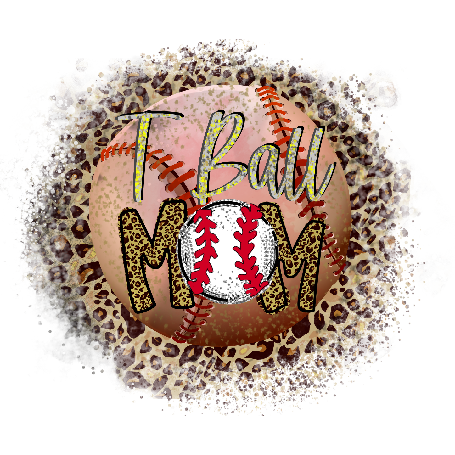 TeeBall MoM 1 Full Color DTF Transfer - Pro DTF Transfers
