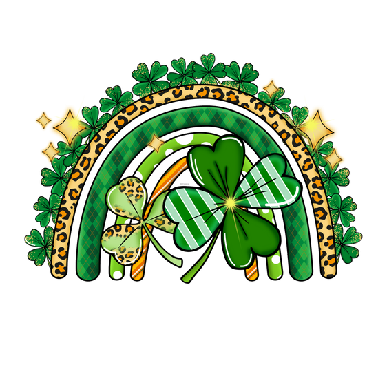 Clover Rainbow Full Color DTF Transfer - Pro DTF Transfers