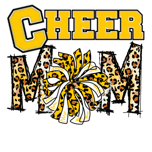S22 Cheer MoM Full Color DTF Transfer - Pro DTF Transfers