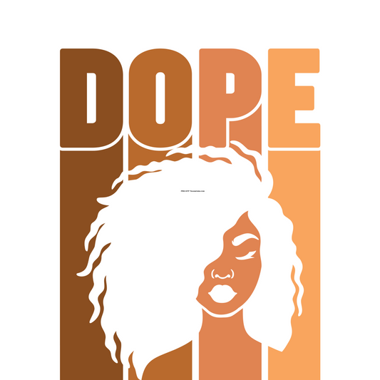 BH27 Dope Girl Full Color DTF Transfer - Pro DTF Transfers
