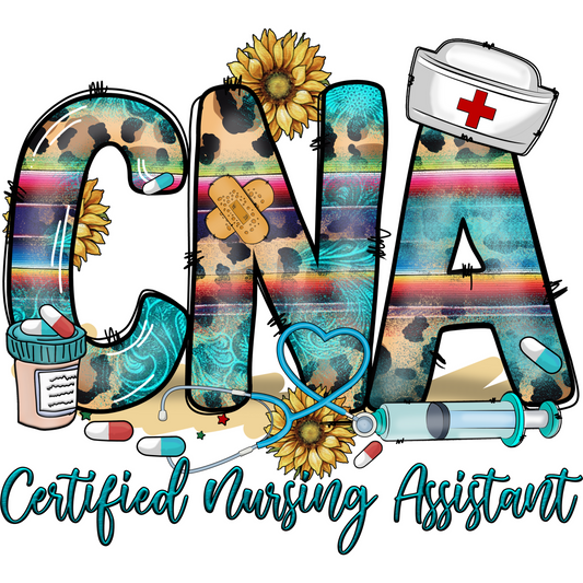 N81 CNA Nurse Full Color DTF Transfer - Pro DTF Transfers