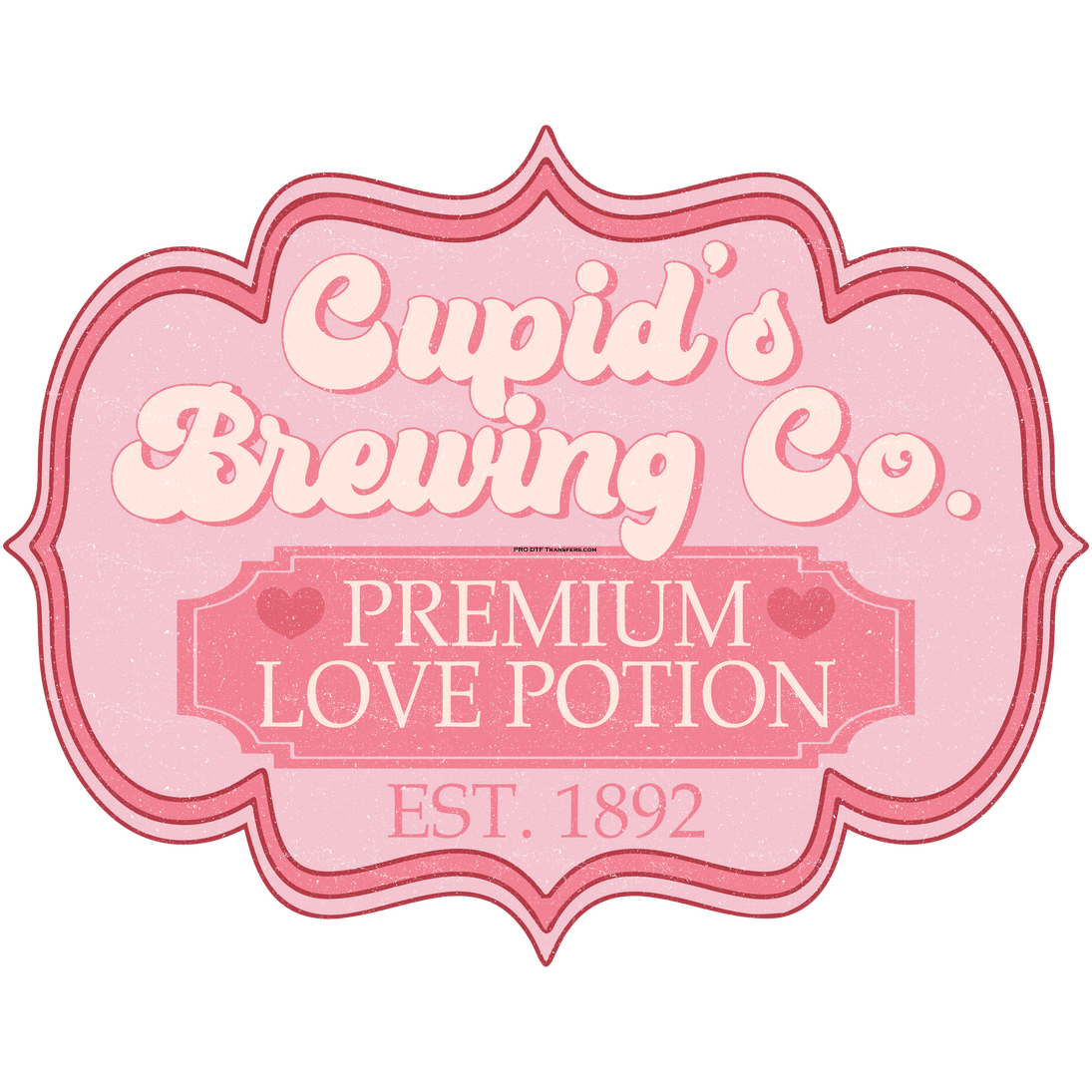 Cupid Brewing Potion Full Color Transfer - Pro DTF Transfers